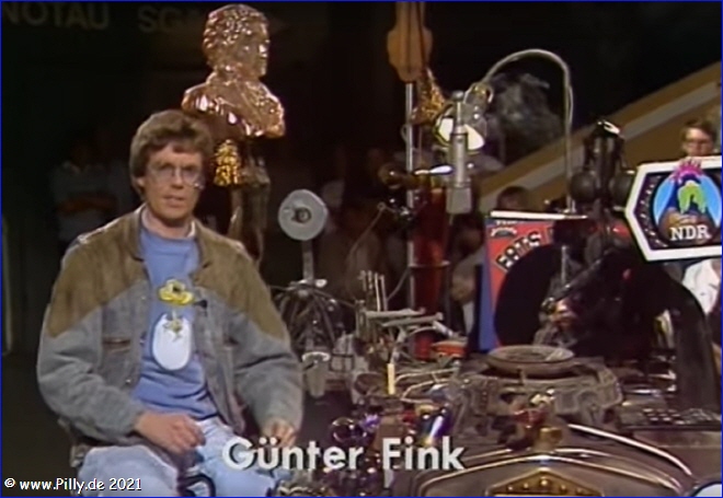 Günter Fink 1984 in der Aktuellen Schaubude