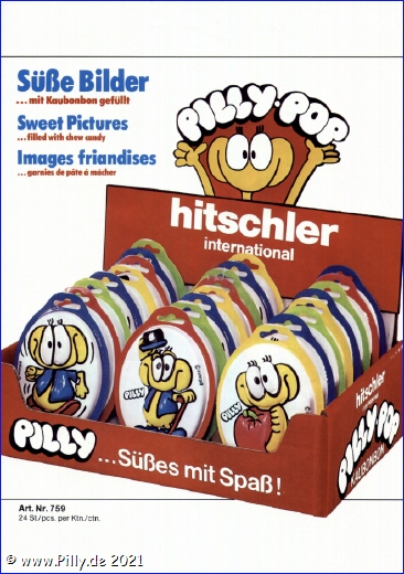 Pilly Kaubonbon Pop Übersicht