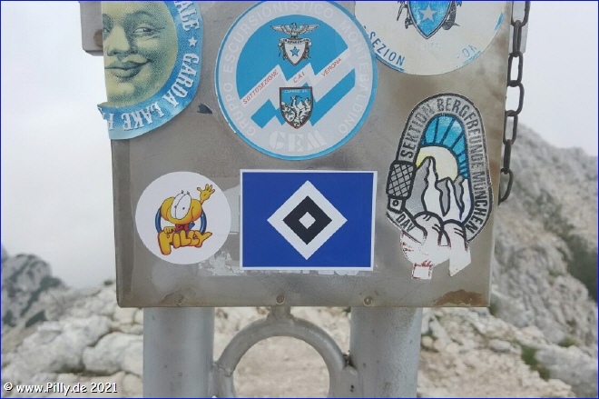 Pillhuhn Sticker in Groaufnahme