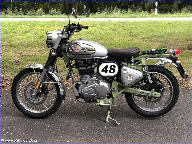 Royal Enfield Bullet 500 Trial links