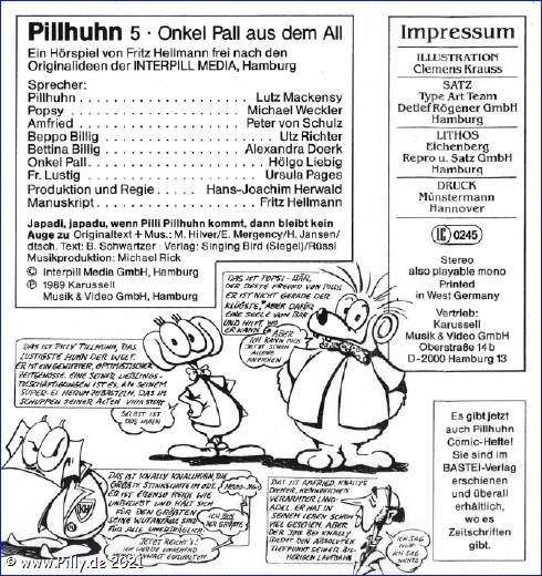 Folge 5 Pillhuhn - Onkel Pall aus dem All